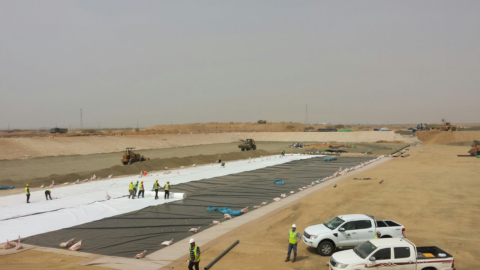 Hitachi Class II landfill Design & supervision for Saudi